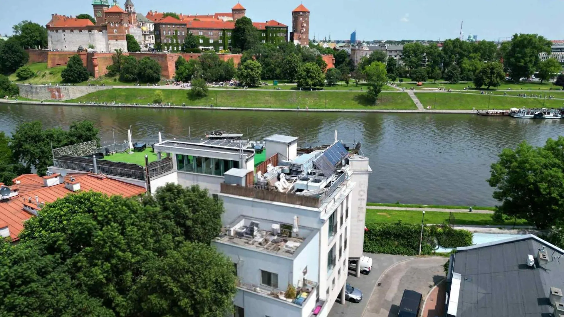 公寓 Apartamenty Nad Wisla 克拉科夫